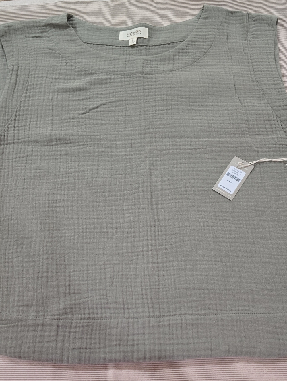 NWT- Haven Well Within Gauze Tank Top